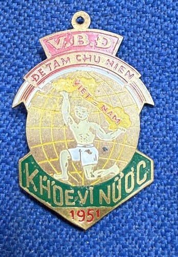Insigne indochine vietnam 1951 - vietnam,