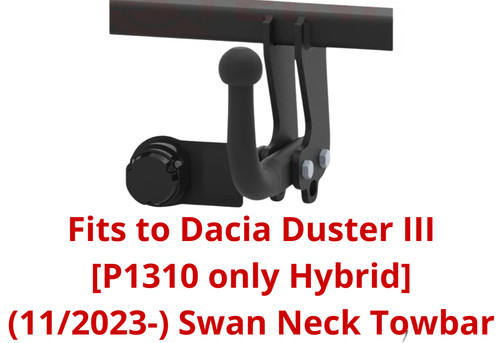 Cygne col attelage pour dacia - cygne,