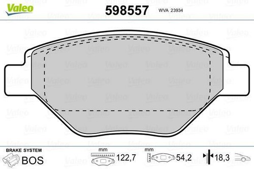 Jeu plaquettes de frein - jeu, 4
