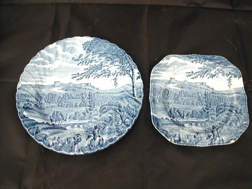 Assiettes ronde et 1 - 1,