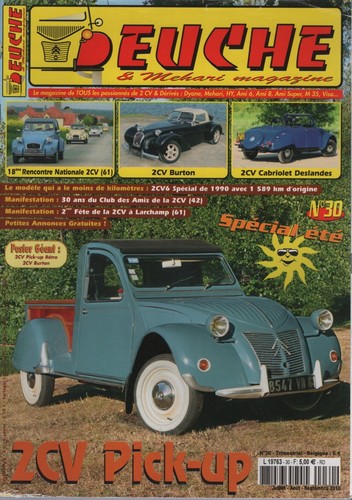 Deuche mehari magazine 30 - mehari,