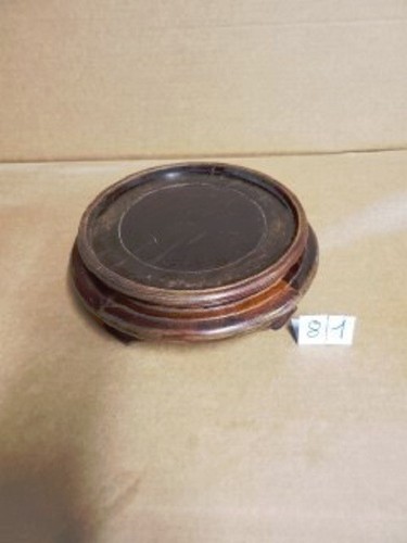 Socle stand rond bois - socle, en