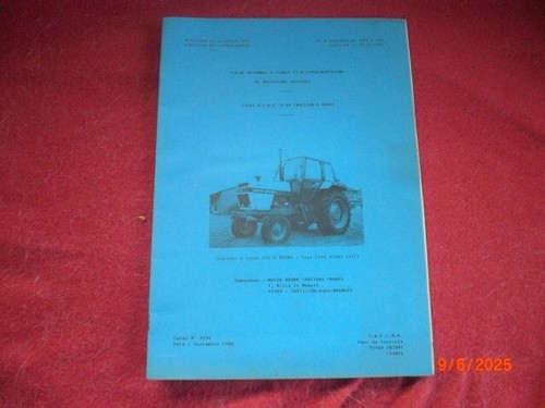 Essai e tracteur - o.c.d.e,