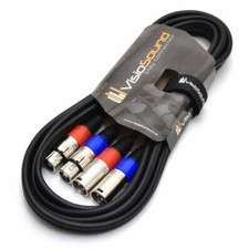 Câble Micro 2 x XLR mâle à