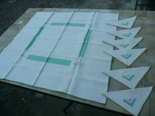 nappe avec 6 serviettes