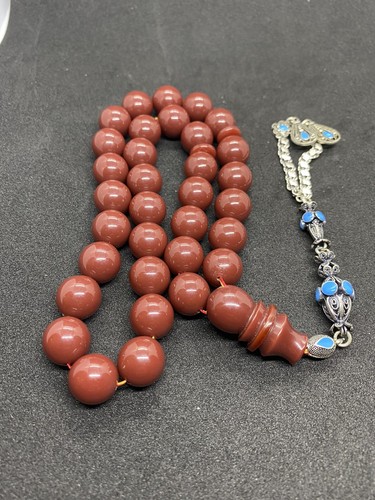 Amber misbaha tasbih prayer - misbaha,
