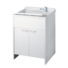 BAC À LAVER AVEC MEUBLE EN