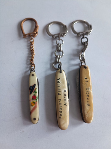 Porte clés couteaux - 3, porte-clés
