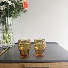 Lot de 2 verres Pernod vintage