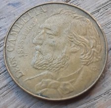 10 Frs Gambetta frappe medaille 1982 rare 