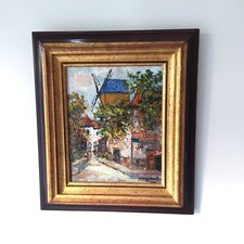 Huile sur toile gino - toile, melani"