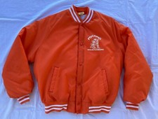 NOS 70'S VTG POCONO MOUNTAINEERS FOOTBALL JACKET COAT MOUNTAINS HIGH SCHOOL