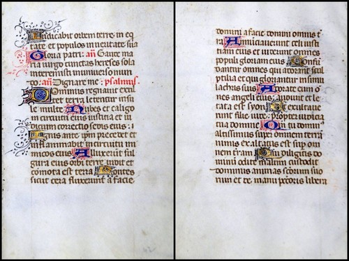 Feuille parchemin - de,