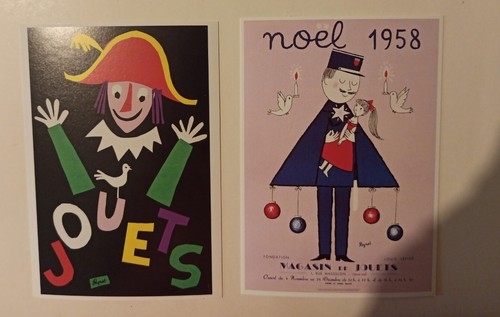 Carte postale peynet noël - peynet,