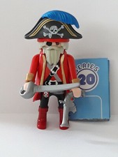 Playmobil série 20 capitaine pirate bateau île trésor corsaire