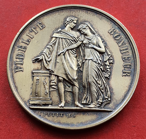 Medaille ancienne mariage - ancienne,