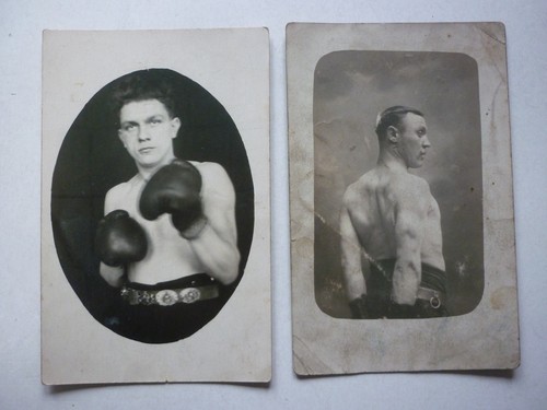 Cartes photos sport boxe - cartes,