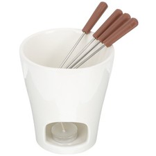  Caquelon À Fondue Creuset De Chocolat Beurre Fusion Pot En Céramique