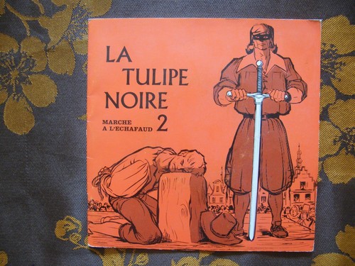 Livre disque tulipe noire - livre-disque,