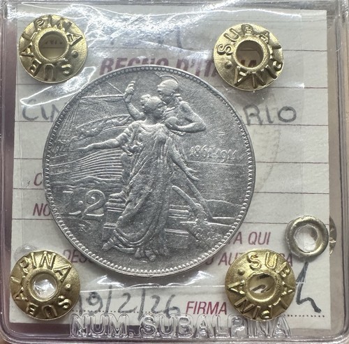 Royaume italie lire - d'italie, 2