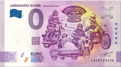 Billet souvenir 2022 finlande - billet,