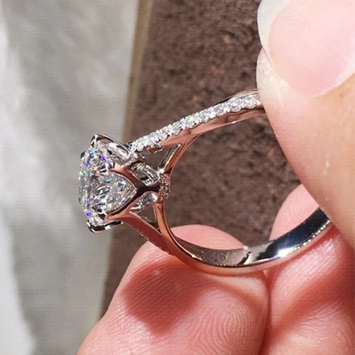 Bague fiançailles mariage - de,