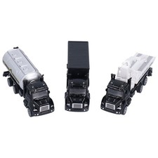 Ensemble De 3 Modèles De Camions 1:50 à Tirer Vers L'arrière Ensemble