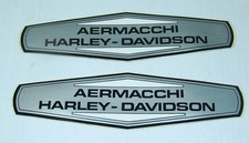 Autocollants Logo Réservoir Aermacchi Harley Davidson 350 SPIRNT 1971 AD990026