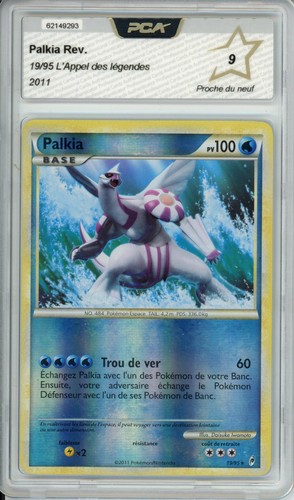Carte pokémon palkia - pokémon, 19/95