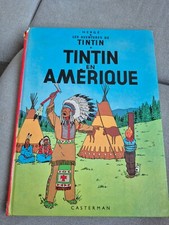 Livre BD Tintin En Amérique 1947