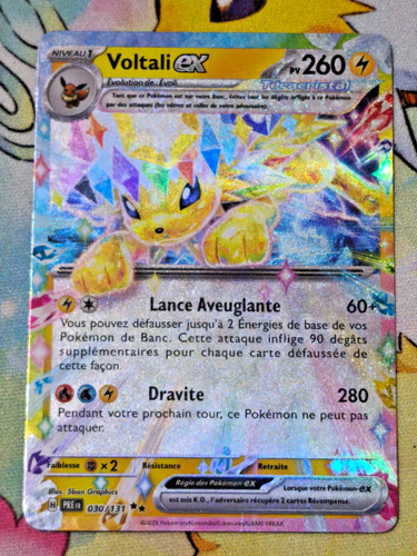 Carte pokémon voltali - pokémon, ex
