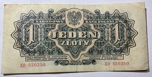 Pologne zloty 1944 - 1,