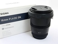 Objectif Sigma 16 mm F1,4 DC