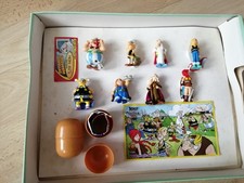 LOT DE 8 FIGURINES KINDER ASTERIX ET LES VIKINGS
