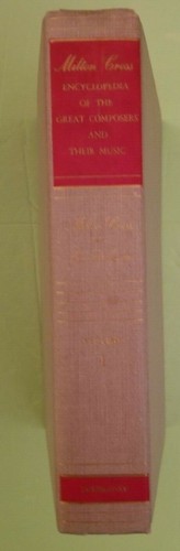 Milton cross encyclopedia - milton,