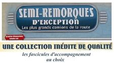 Semi remorques d'exception