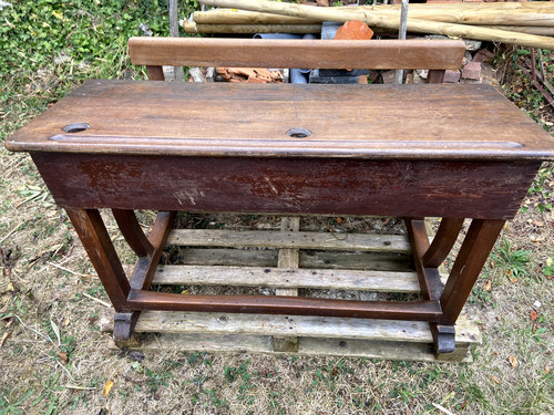 Pupitre écolier banc - pupitre, d'écolier