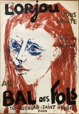 LORJOU  AFFICHE LITHO