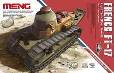 (MNGTS-008) - Meng Model 1:35 - FT-17 French Light Tank (Cast Turret)