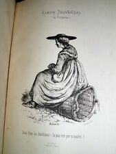 LETUAIRE Album Provençal Moeurs Locales Complet 35 Lithographies Marseille 1862