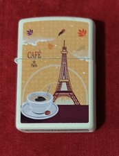 ZIPPO CREME CAFE DE PARIS  " LA TOUR EIFFEL "