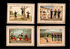 lot de 10 chromo anciens