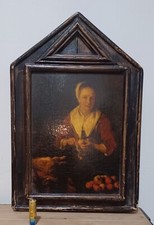 Reproduction : Gabriel Metsu  (1629–1667 La Peleuse de Pommes 