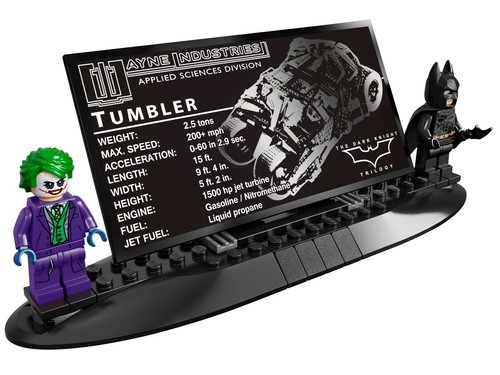 The tumbler lego 76023 - the,