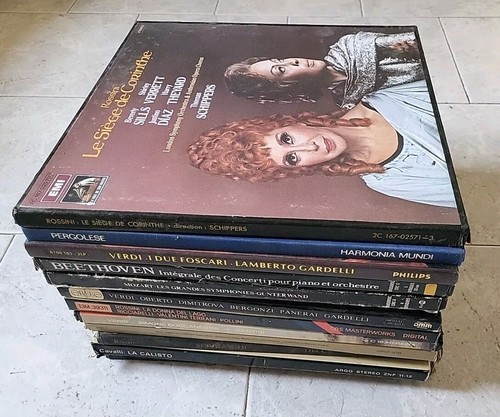 Lot vinyles musique - de,