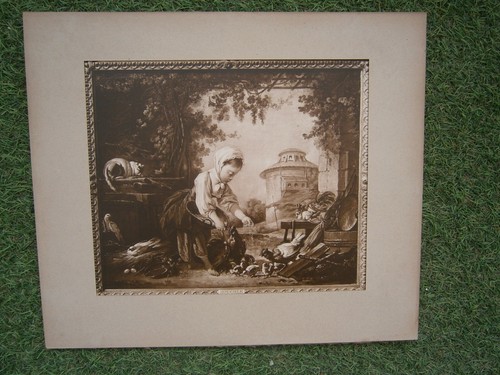 Ancienne reproduction boucher - ancienne,