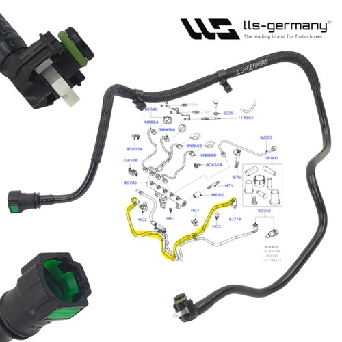 Ligne carburant pour - de,