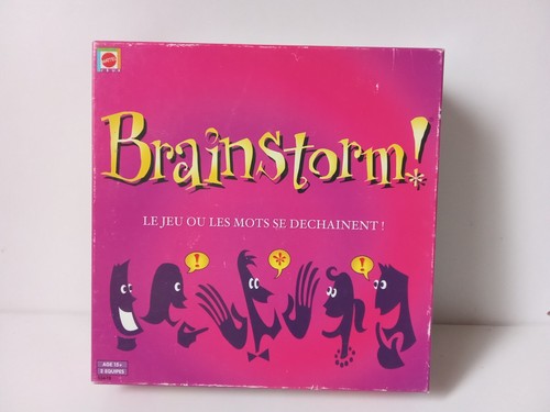 Jeu société brainstorm - société,