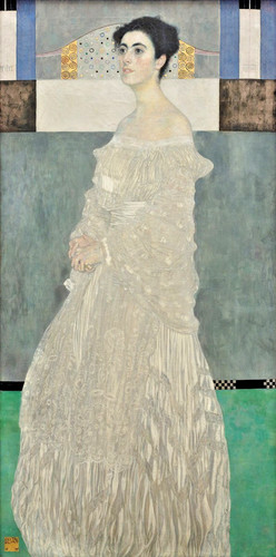 Gustav klimt portrait femme - portrait,