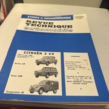REVUE TECHNIQUE CITROEN 3 CV
